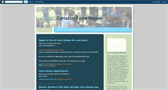 Desktop Screenshot of carletonfarmhouse.blogspot.com