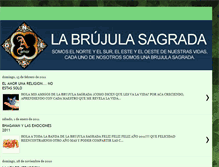 Tablet Screenshot of labrujulasagrada.blogspot.com