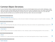 Tablet Screenshot of objectdevotions.blogspot.com