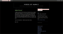 Desktop Screenshot of hawaiivideos.blogspot.com