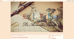 Desktop Screenshot of estilonandafracasso.blogspot.com
