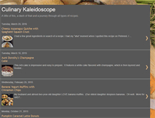 Tablet Screenshot of culinarykaleidoscope.blogspot.com