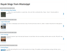 Tablet Screenshot of kayakmississippi.blogspot.com