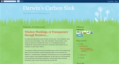 Desktop Screenshot of darwinscarbonsink.blogspot.com