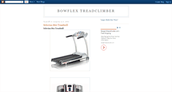 Desktop Screenshot of bowflex-treadclimber-ok.blogspot.com