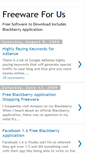 Mobile Screenshot of freeware-for-us.blogspot.com