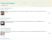 Tablet Screenshot of cosasquepasanday.blogspot.com