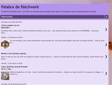 Tablet Screenshot of palabradepatchwork.blogspot.com