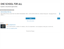 Tablet Screenshot of oneschoolforall.blogspot.com