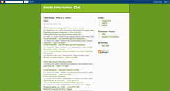 Desktop Screenshot of insideinformationclub.blogspot.com