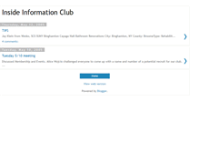 Tablet Screenshot of insideinformationclub.blogspot.com