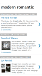 Mobile Screenshot of modern-romantic.blogspot.com