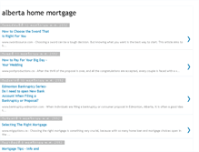 Tablet Screenshot of albertahomemortgage.blogspot.com