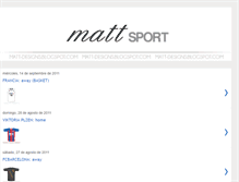 Tablet Screenshot of matt-designs.blogspot.com