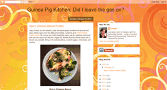 Desktop Screenshot of guineapigkitchen.blogspot.com