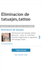 Mobile Screenshot of eliminatutattoo.blogspot.com