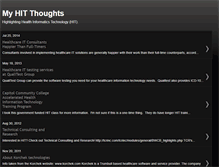 Tablet Screenshot of myhitthoughts.blogspot.com