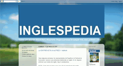 Desktop Screenshot of inglespedia.blogspot.com