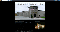 Desktop Screenshot of garagetown.blogspot.com