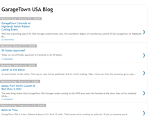 Tablet Screenshot of garagetown.blogspot.com