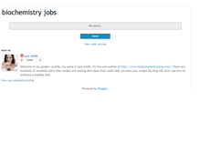 Tablet Screenshot of biochemistryjobs.blogspot.com