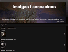 Tablet Screenshot of imatges-i-senssacions.blogspot.com