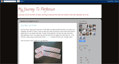 Desktop Screenshot of myjournytoperfection.blogspot.com