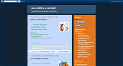 Desktop Screenshot of matematicaedemais.blogspot.com