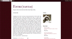 Desktop Screenshot of entretantas.blogspot.com