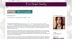 Desktop Screenshot of erinsiegeljewelry.blogspot.com