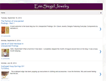 Tablet Screenshot of erinsiegeljewelry.blogspot.com