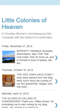 Mobile Screenshot of little-colonies-of-heaven.blogspot.com