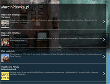 Tablet Screenshot of marcinplewka.blogspot.com