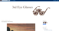 Desktop Screenshot of 3rdeyeglasses.blogspot.com