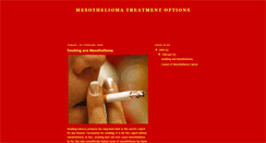 Desktop Screenshot of mesothelioma-treatment-options-up.blogspot.com