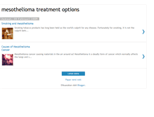 Tablet Screenshot of mesothelioma-treatment-options-up.blogspot.com