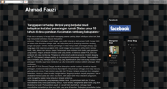 Desktop Screenshot of ahmadfauzi1987.blogspot.com