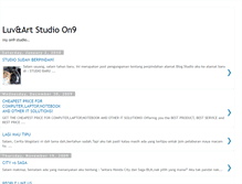 Tablet Screenshot of luvnartstudioon9.blogspot.com