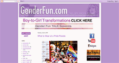 Desktop Screenshot of genderfun.blogspot.com