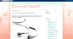 Desktop Screenshot of exercise05.blogspot.com