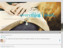 Tablet Screenshot of jamyfisher.blogspot.com