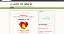 Desktop Screenshot of palmasalud.blogspot.com