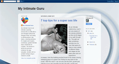 Desktop Screenshot of myintimateguru.blogspot.com