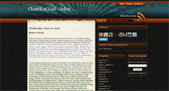 Desktop Screenshot of jolietchurch.blogspot.com