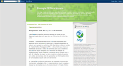 Desktop Screenshot of biologiadeararaquara.blogspot.com