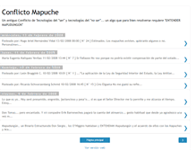 Tablet Screenshot of conflictomapuche.blogspot.com