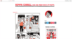 Desktop Screenshot of gemma-correll.blogspot.com