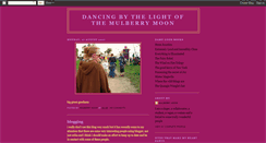 Desktop Screenshot of dancingbythelightofthemulberrymoon.blogspot.com