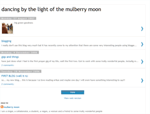 Tablet Screenshot of dancingbythelightofthemulberrymoon.blogspot.com