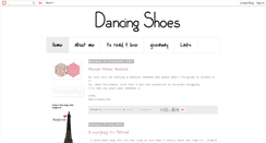 Desktop Screenshot of mydancinshoes.blogspot.com